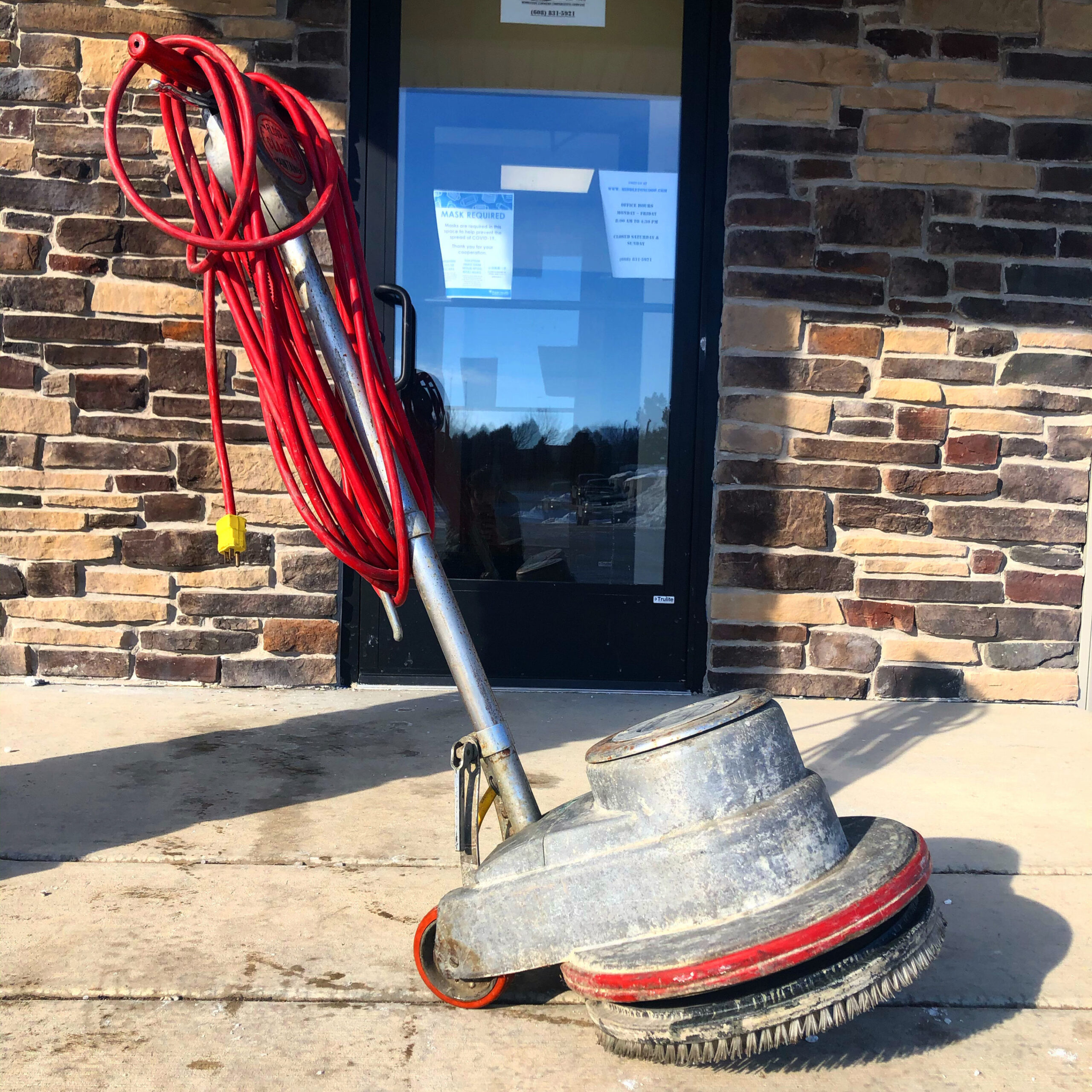 Floor Scrubber from Middleton Coop Rentals Department